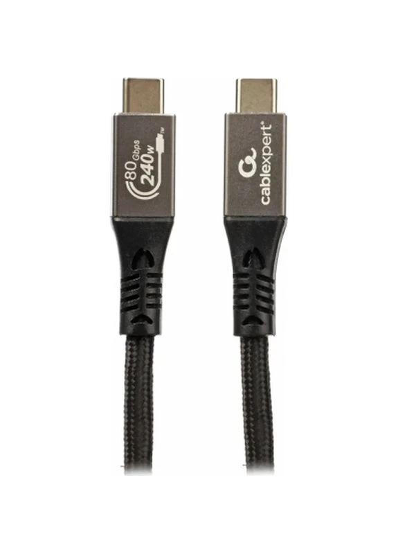 Дата-кабель USB-C to USB-C 1.0m USB4 240W 16K60Hz braided (CCBP-USB4.2-CMCM240-1M) Cablexpert (401769660)