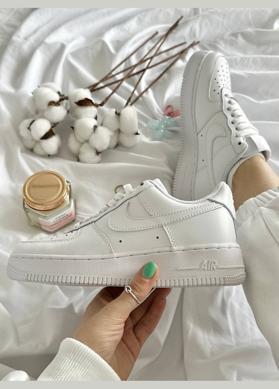 Белые всесезонные кроссовки Vakko Nike Air Force White