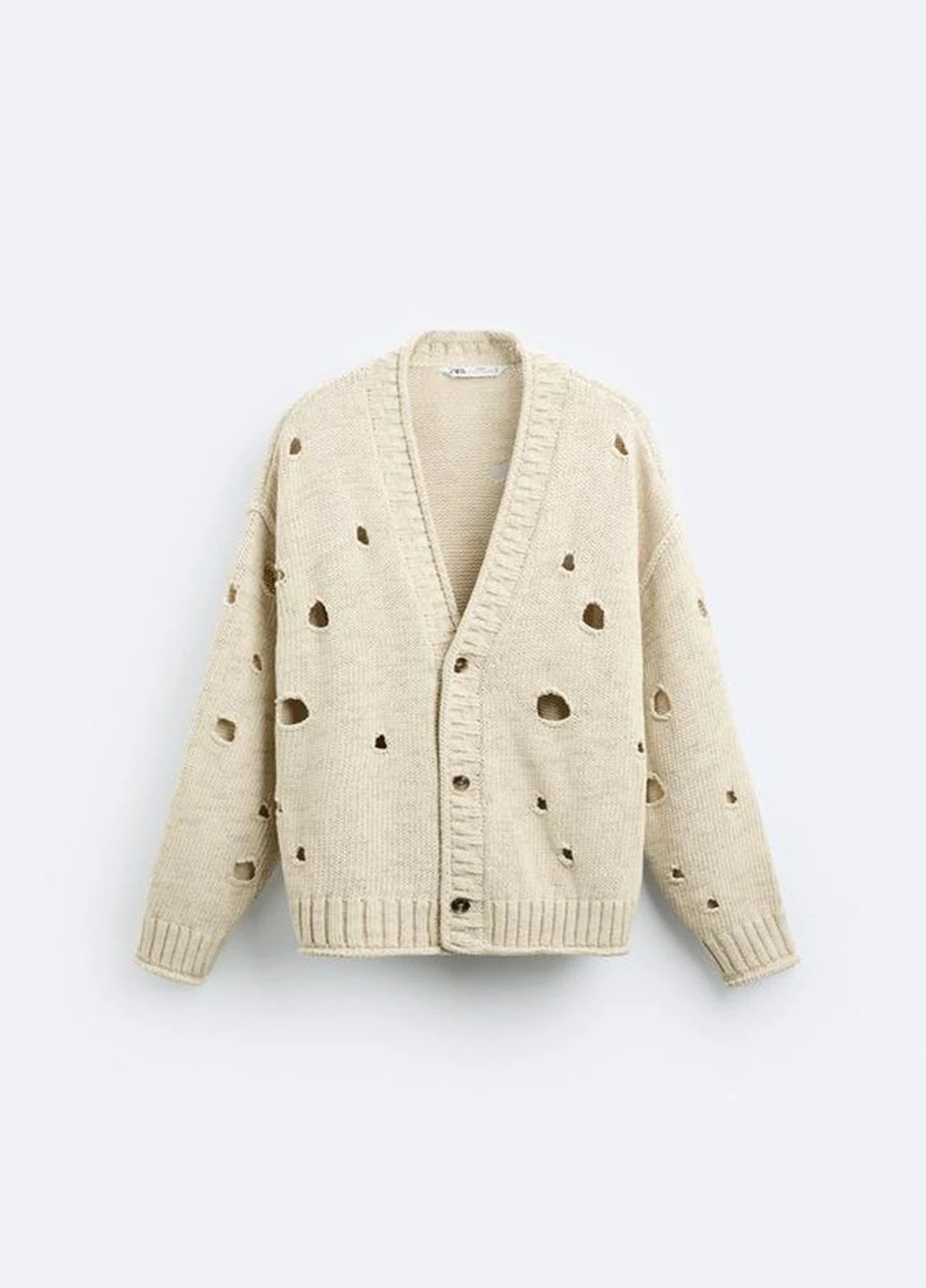 Молочный лето кардиган Zara