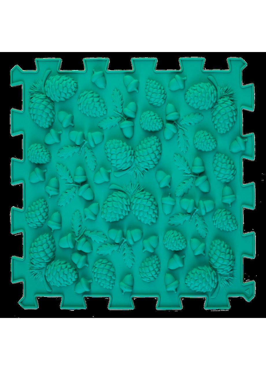 Массажный коврик Ортек Пазлы 10 эл. + 6 Треугольников + гра в Подарок 28x28 см Ortek (372128913)