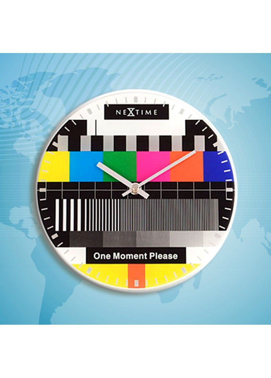 Настенные часы "Testpage One moment" Ø20 см NeXtime (290185914)