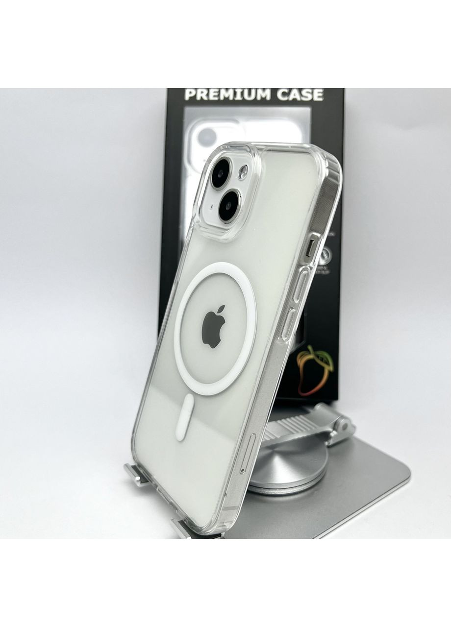 Чехол для 15 Mango Magsafe case Magnetic чехол на айфон 15 Crystal clear No Brand (369137098)