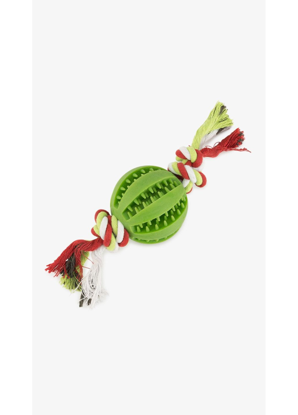 Іграшка мяч з вузлами для тварин KM52648 shop (2000990382504) KUMAOCHONGWUYONGPIN (365695861)