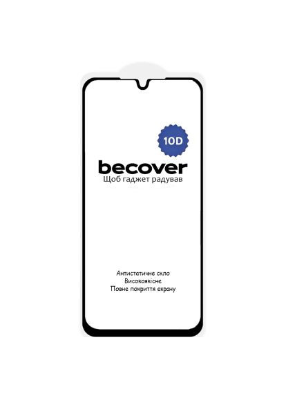Стекло защитное Samsung Galaxy A16 4G SM-A165/A16 5G SM-A166 10D Black (712889) BeCover Samsung Galaxy A16 4G SM-A165/A16 5G SM-A166 10D B (366515215)