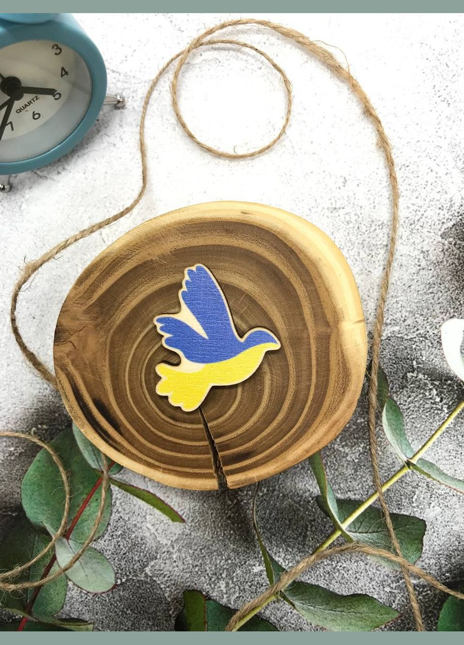 Значок из дерева "голубь" Cozy-Up (291162087)