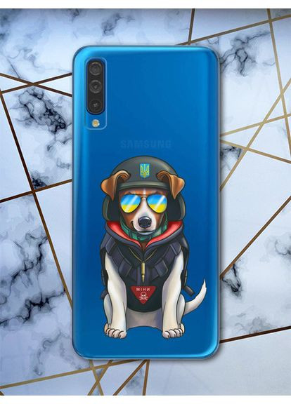 Чехол на Samsung Galaxy А50 (2019) А505 патриотический дизайн Пёс Патрон принт 4 Creative (359491610)