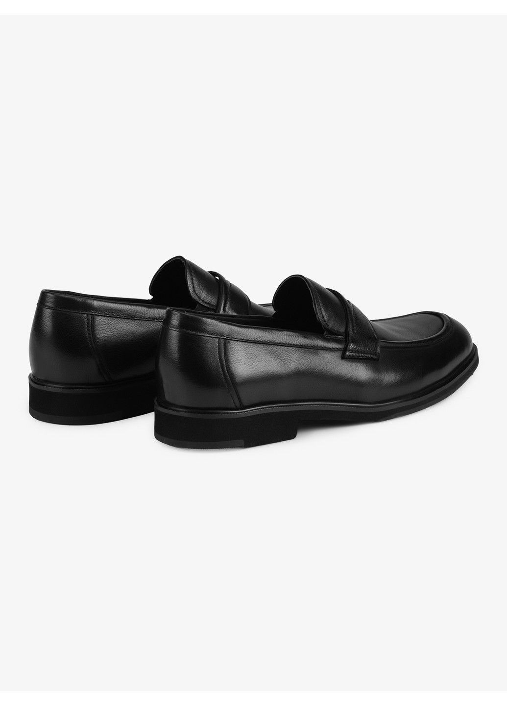 Черные мужские туфли классические 1200235 Cosottinni