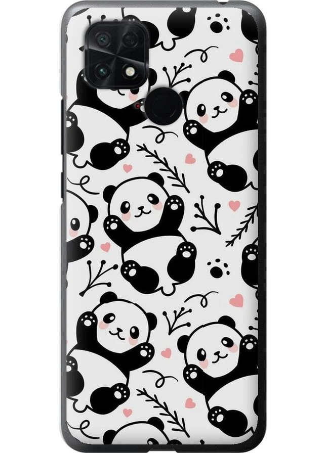 Силіконовий чохол 'Панди' для Endorphone Xiaomi Poco C40 (258485506)
