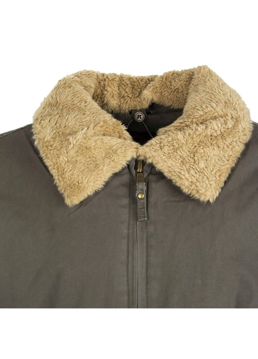 Серая зимняя мужская куртка pierre chouques No Brand