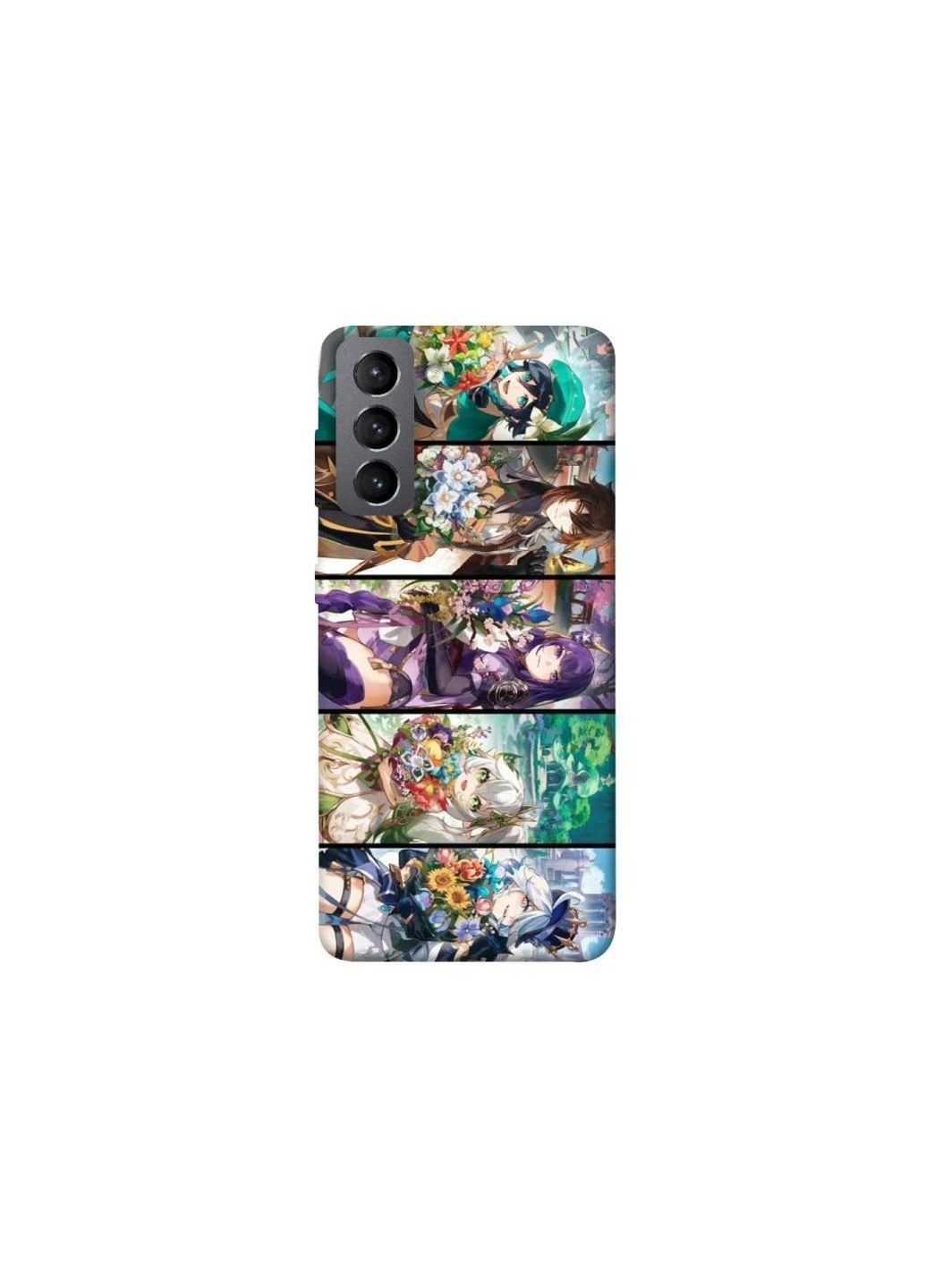 Чохол на Samsung Galaxy S21 FE Genshin Impact Frontalka (395816624)