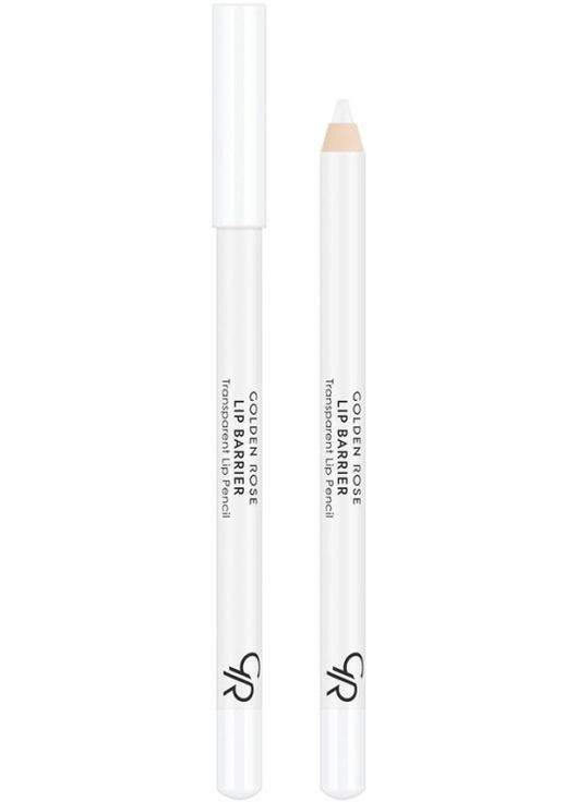 Безколірний контурний олівець для губ Lip Barrier Transparent Lip Pencil 1.6g (377761-149200) GOLDEN ROSE (365799608)