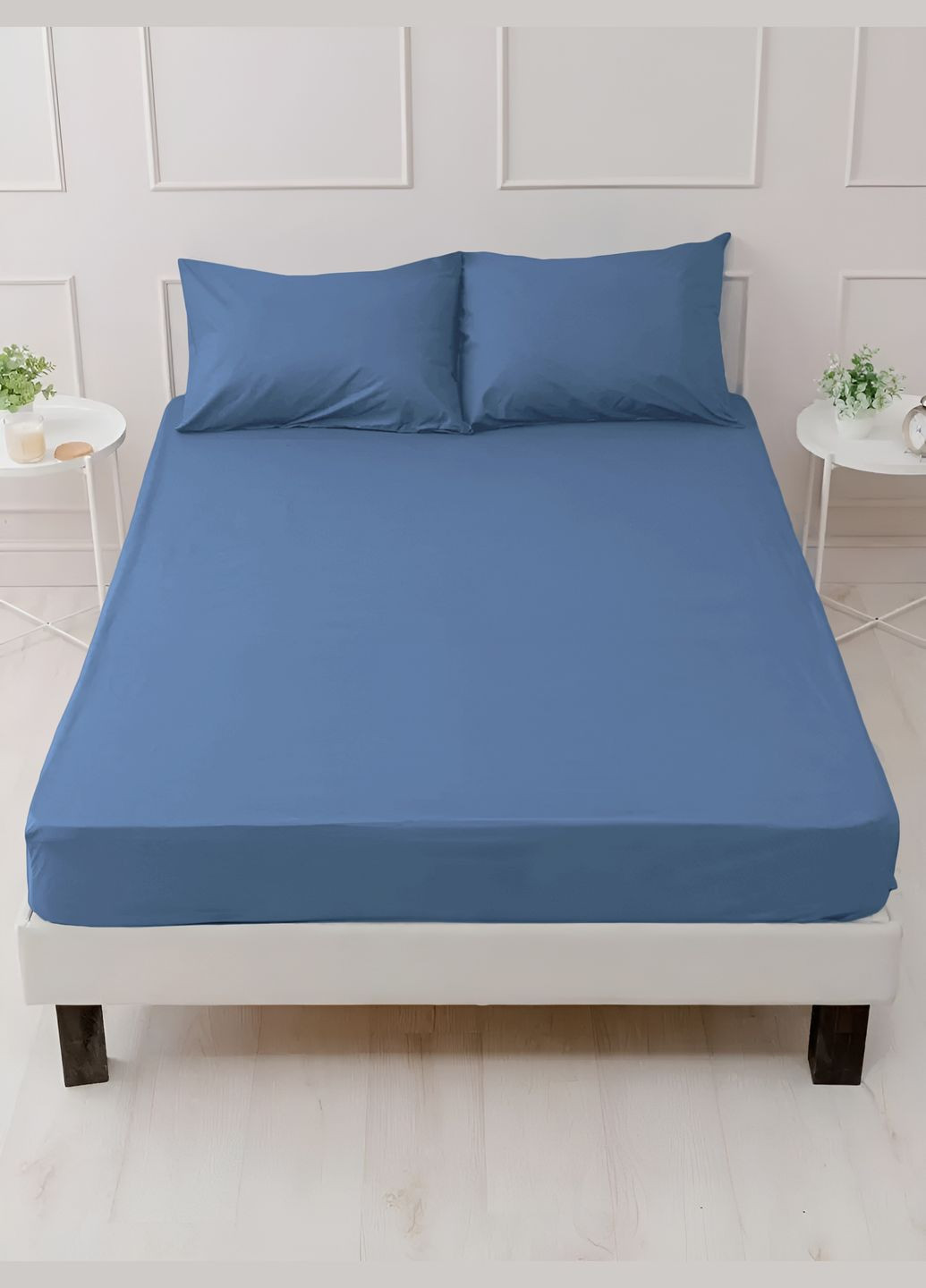 Простынь на резинке microfiber Blue 150х200 (GDMBLSHEETF150200) Good-Dream (321966738)