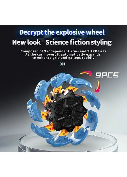 Машинка-оборотень вездеход на радиоуправлении 868A-1 / Радиоуправляемая машинка BIG (363833106)