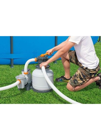 Пісочний фільтр насос 58499 (7751 л/год) Bestway (316152495)