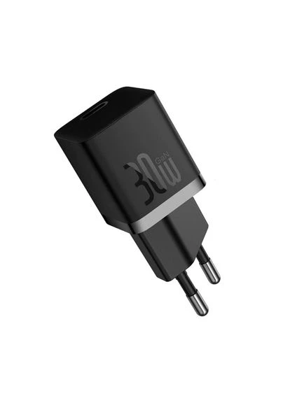 Сетевое зарядное устройство для GaN5 Fast Charger(mini) 1C 30W EU чорный (CCGN070401) Baseus (389207364)