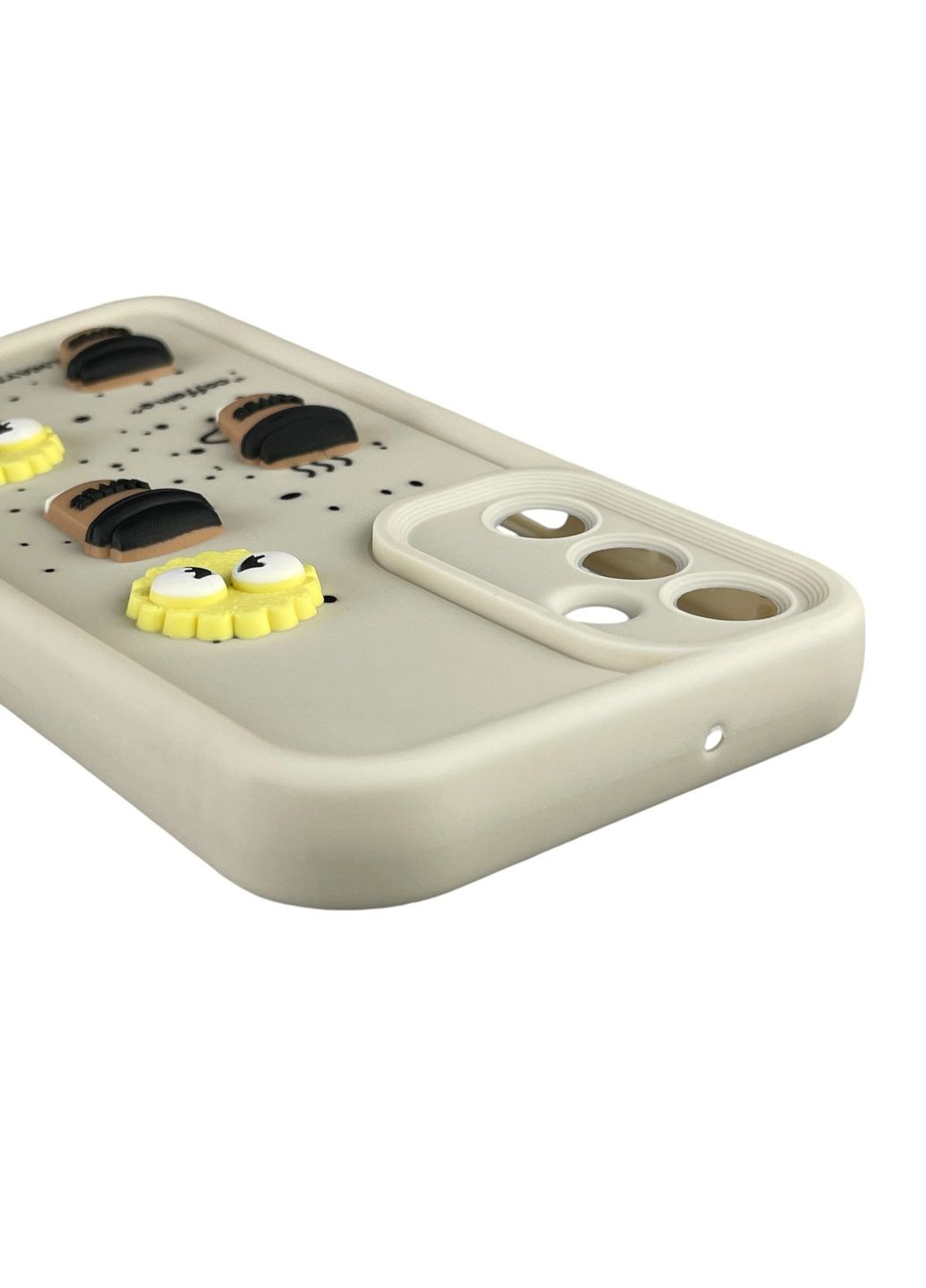 Чехол для Galaxy A25 5G (SM-A256B) с 3д рисунком детский женский объемный на самсунг а25 5г молочный Samsung (366022077)