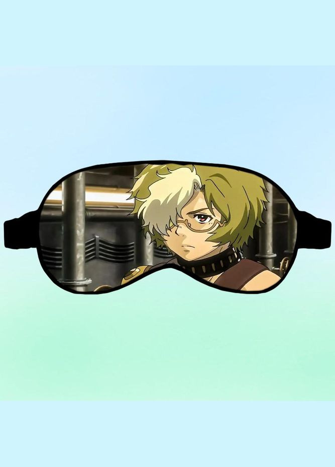 Маска для сна Аниме Кабанеры железной крепости #0006 черная No Brand (315044919)