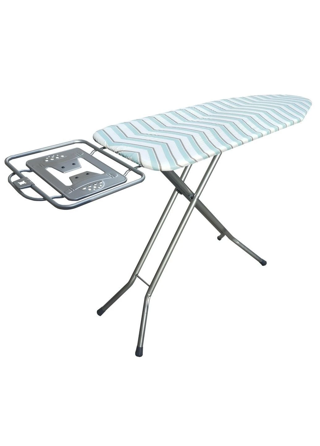 Дошка для прасування Elegance 125x41 Grey/Blue Zigzag (CS93589G) Casa Si (394241353)