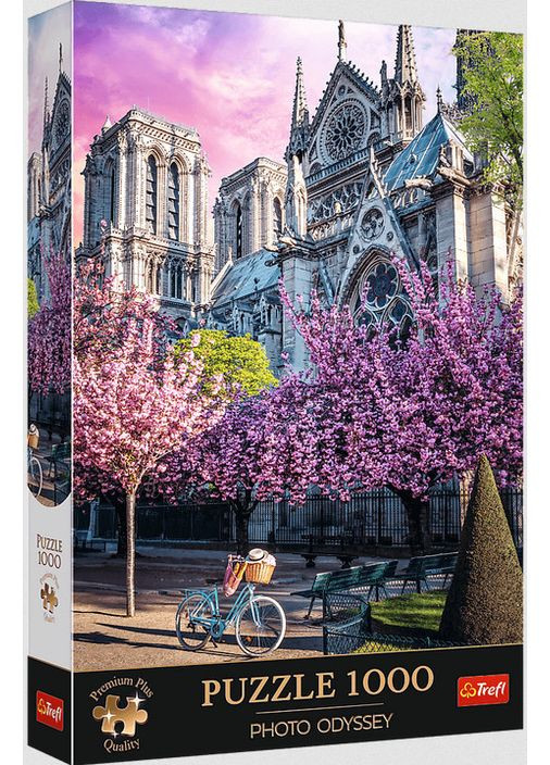 Пазл Собор Паризької Богоматері Париж 1000 елементів Trefl (358501503)