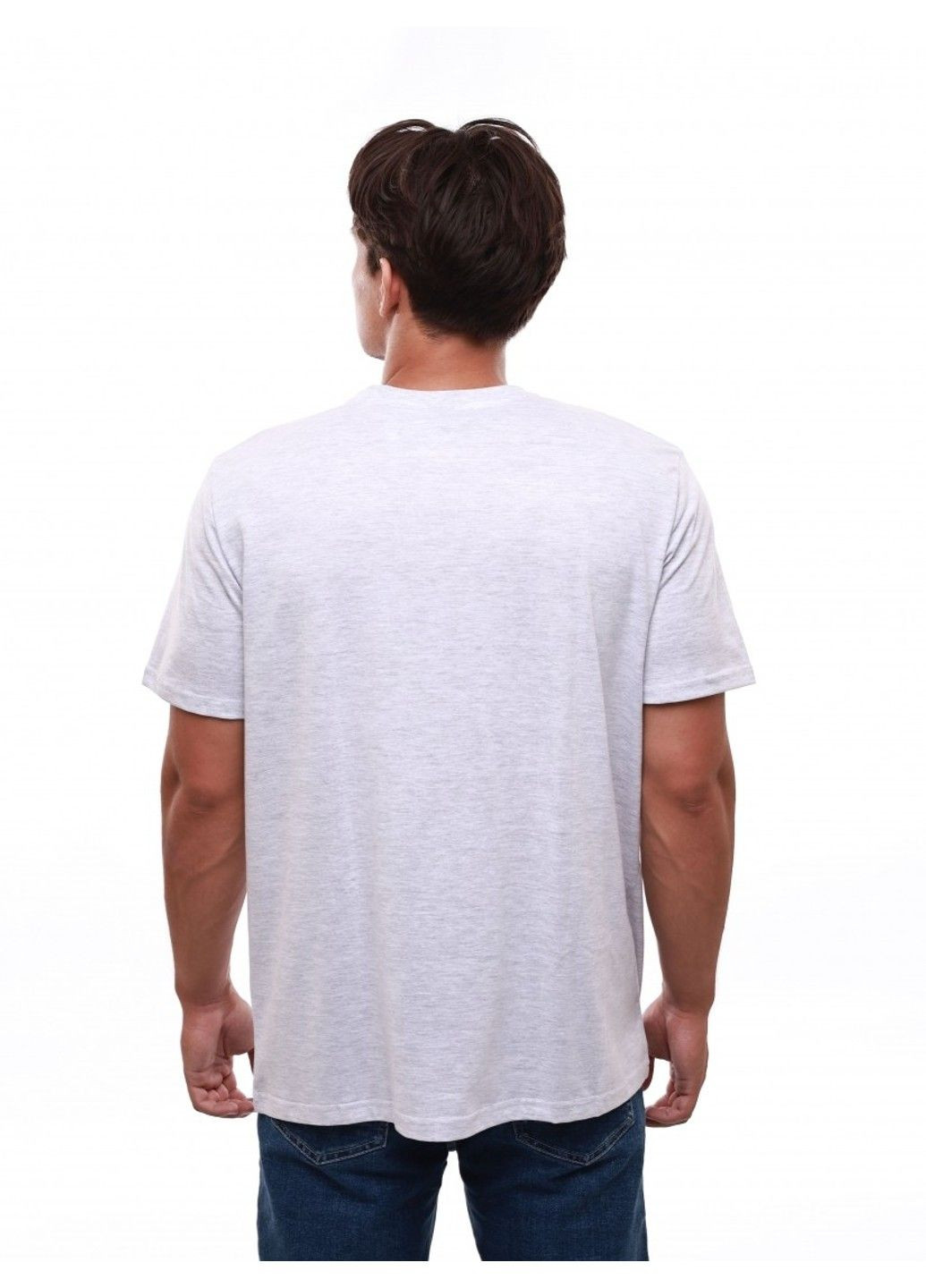 Серая футболка мужская BEKI