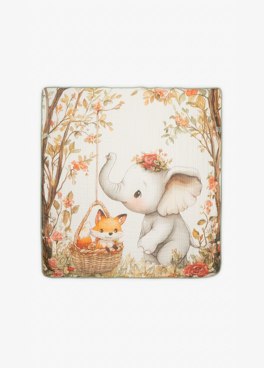 Плед детский 695-7 Слоник Белый shop (2000999156519) No Brand (362902108)