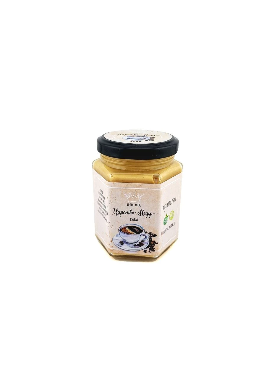 Кофейный крем мед 250 грамм Царство Меду (330027697)