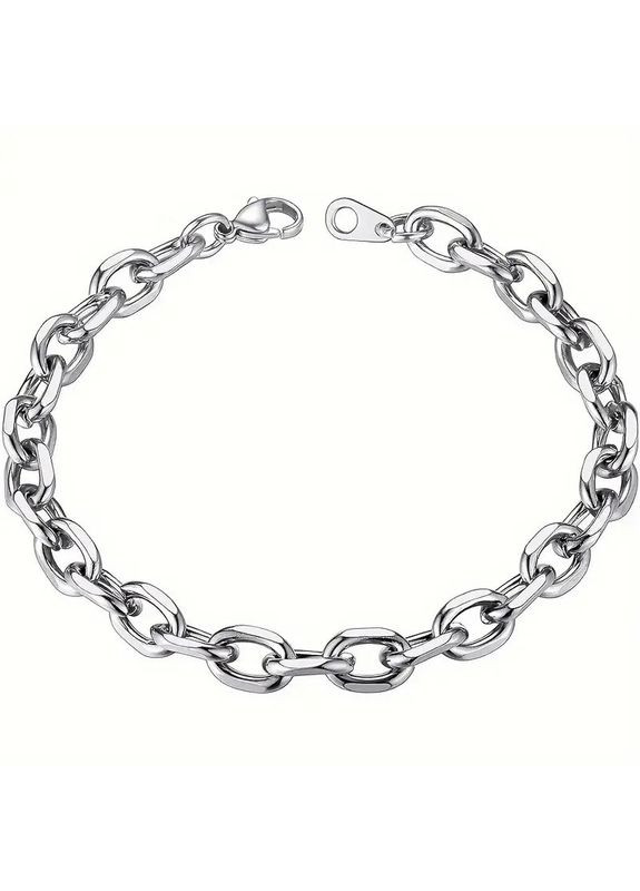 Браслет з титанової сталі Aeterna для чоловіків та жінок 19 см OrnatusDivinus603 Liresmina Jewelry (367603048)