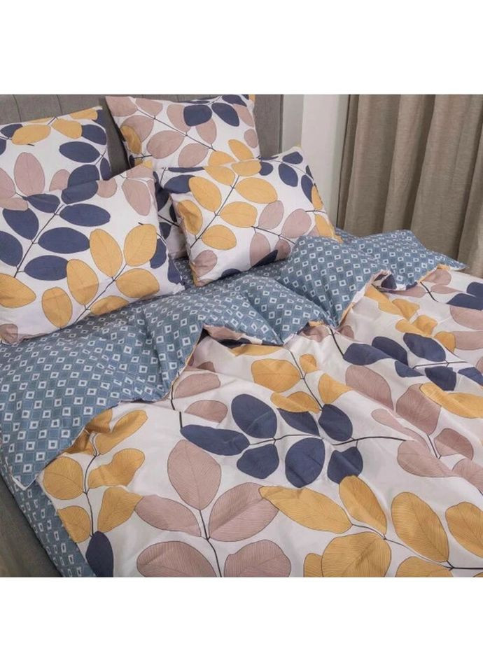 Постільна білизна євро Ранфорс 22175-E 220х200 см Viluta (327790875)