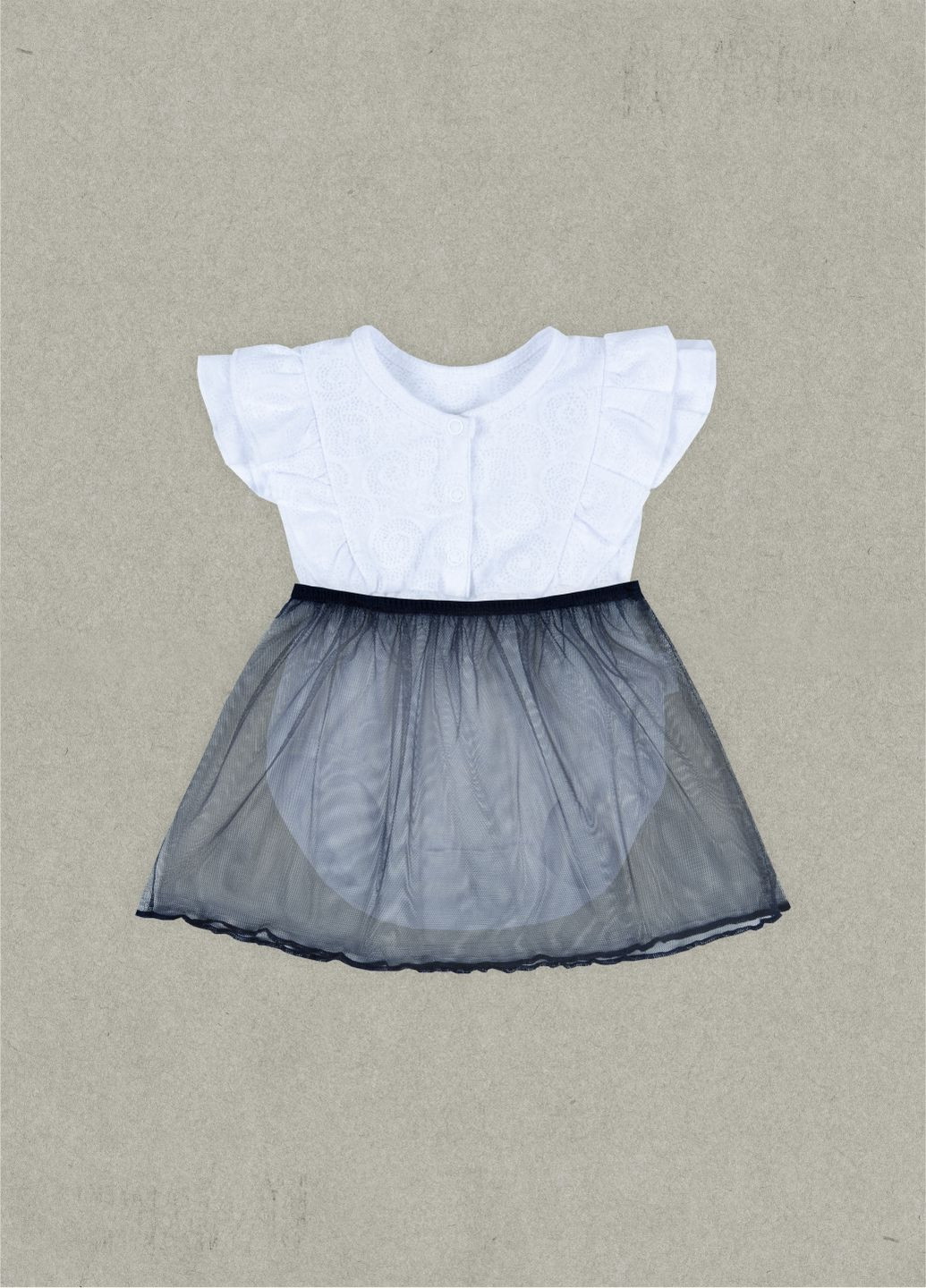 Комплект боди детское для девочки с юбкой BD-25-11 лето GABBI (331708598)