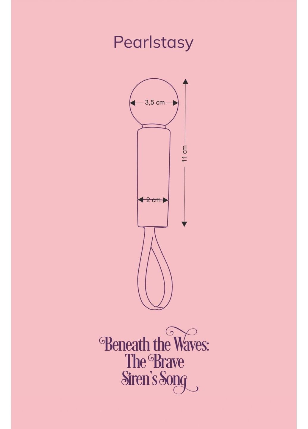 Минивибромассажер Pearlstasy violet FairyGasm (316252873)