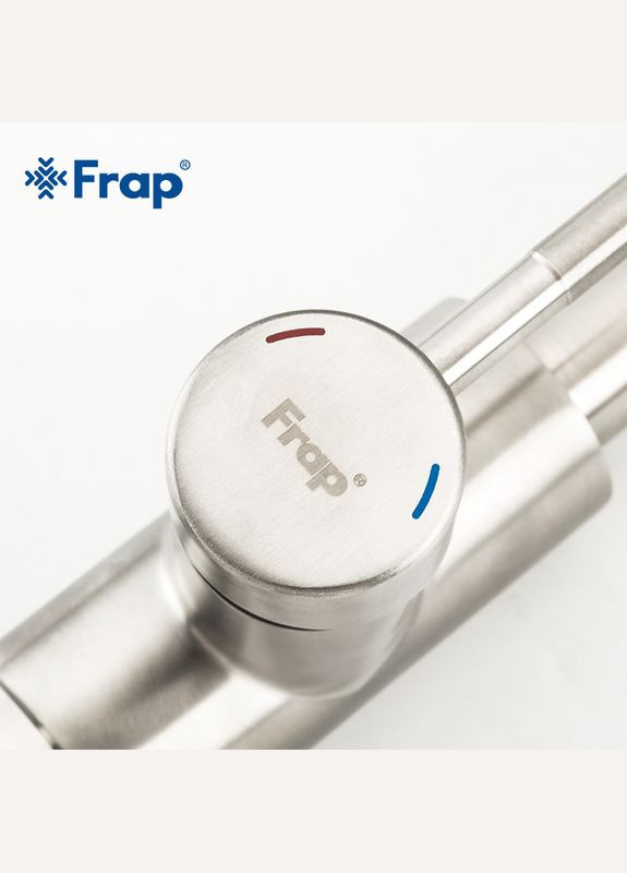 Змішувач для кухні з висувним виливом F60899-1, сатин Frap (316089033)