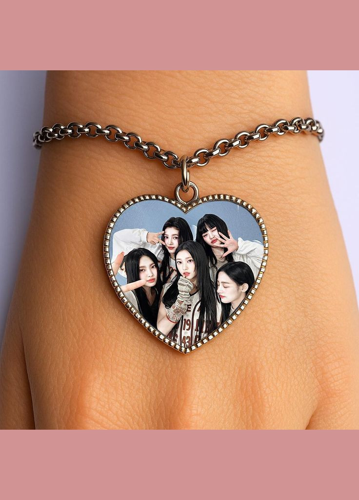 Браслет k pop NewJeans #002 (серце) No Brand (329331452)