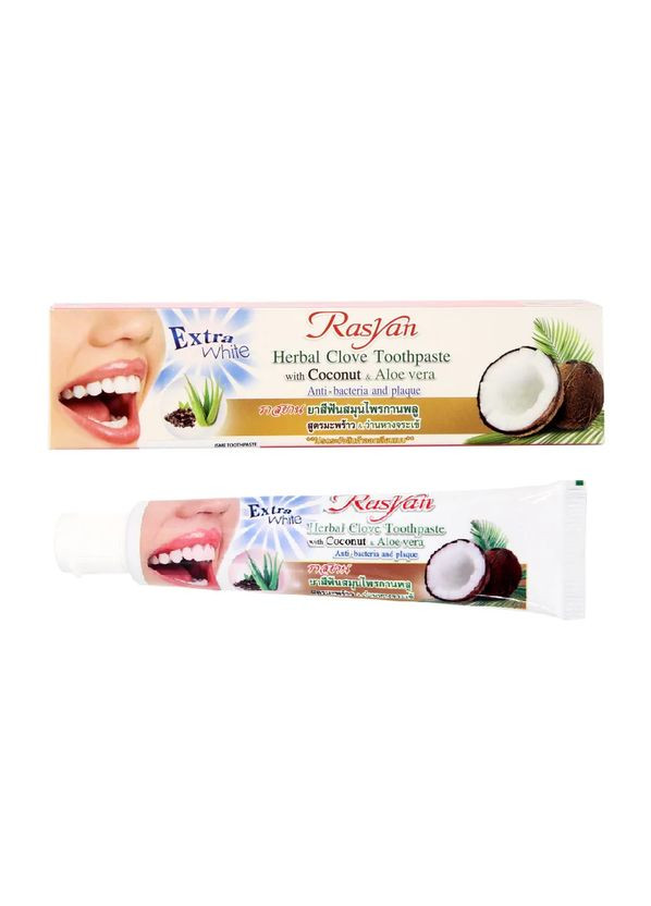 Зубная паста с маслом кокоса и алоэ 100 г (8859269001196) Isme Rasyan (346496726)