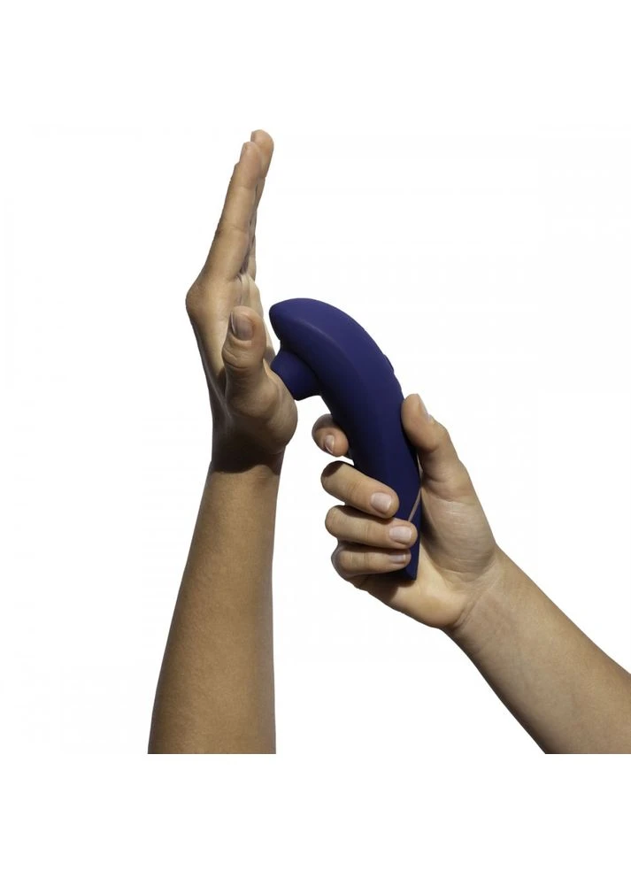Вакуумний стимулятор клітора Premium 2 Blueberry Womanizer (293149592)