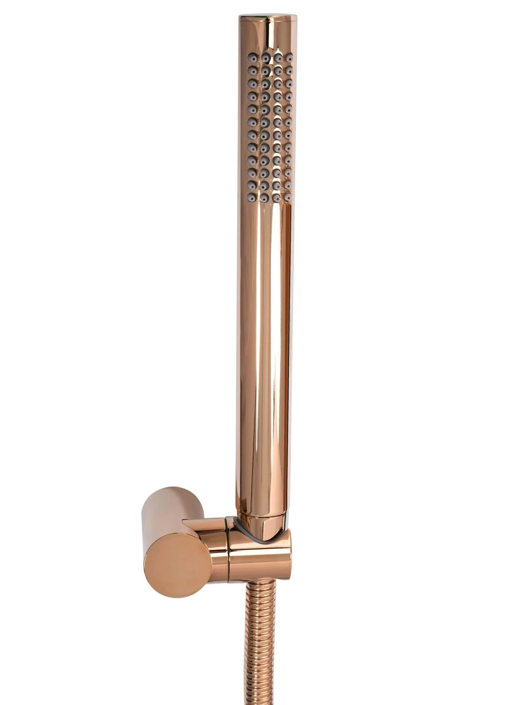 Змішувач для ванни та душу LUNGO ROSE GOLD настінний з виливом Rea (391122775)