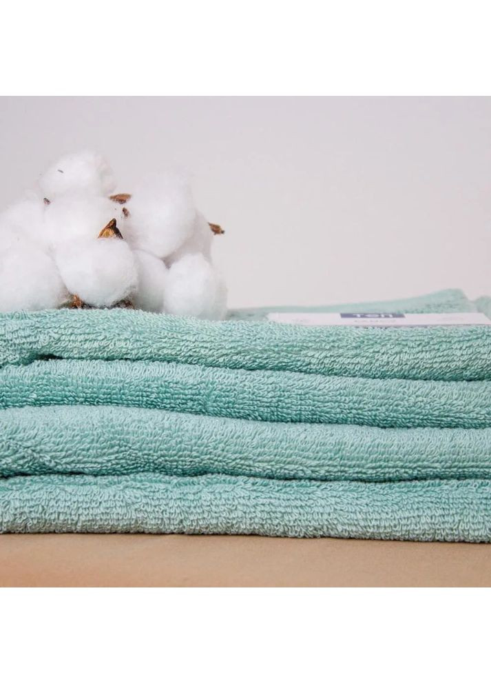 Полотенце банное Fancy Р-04181_29761 70x140 см мятное ТЕП комбинированный