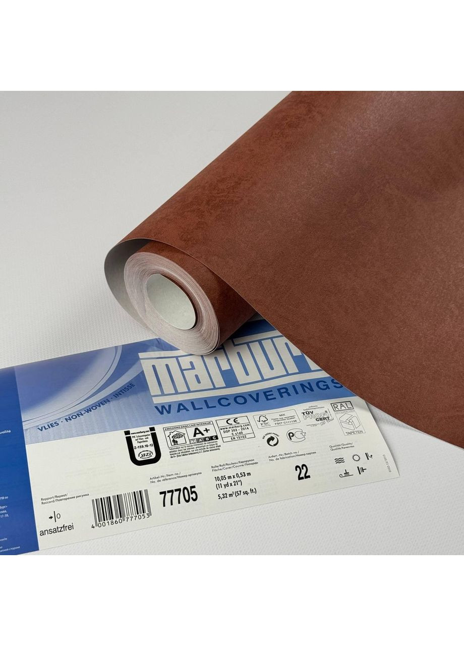 Шпалери вінілові на флізеліновій основі 77705 (0.53), рулон 10 м MARBURG (371775488)