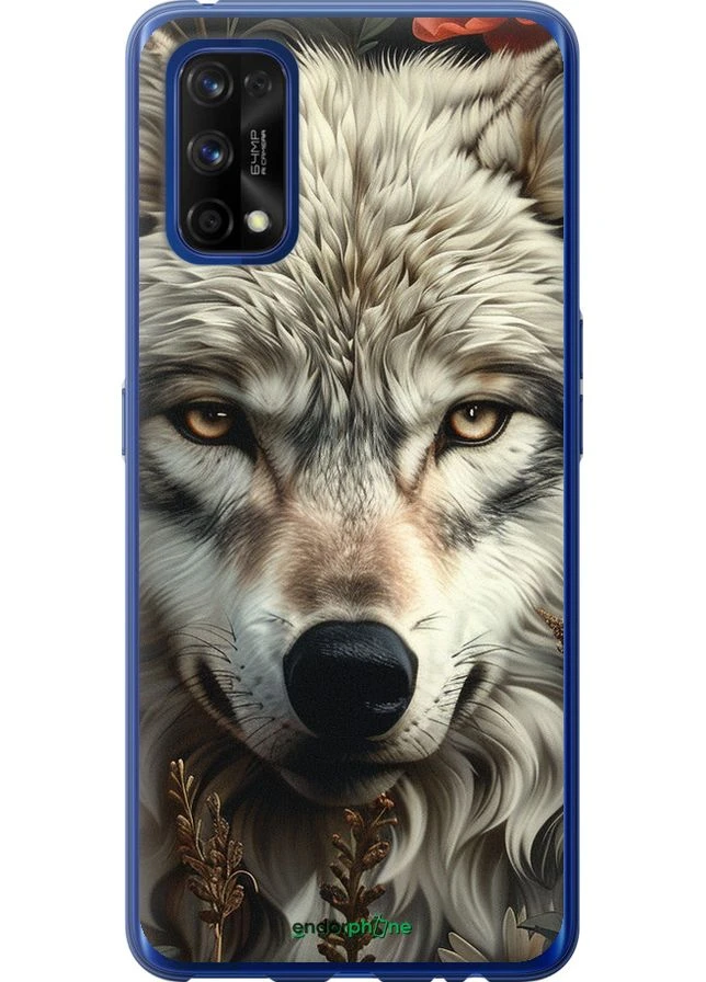 Чехол на Realme 7 Pro Волчий взгляд "6066u-2082-70447" Endorphone (387699885)