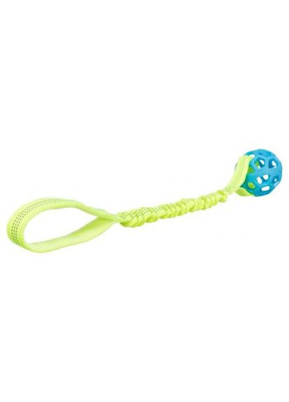 Игрушка для тренировки для собак Bungee Tugger с мячом d7 см 48 см (4011905328690) Trixie (329993853)