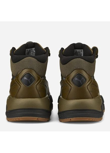 Оливковые (хаки) всесезонные мужские кроссовки Puma