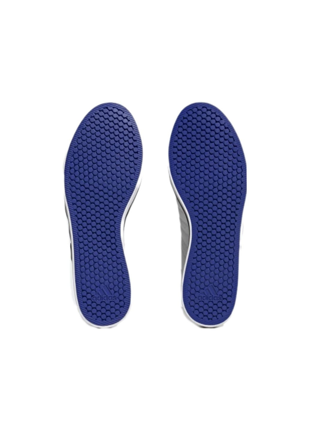 Белые всесезонные кроссовки vs pace 2.0 3-stripes branding synthetic nubuck adidas