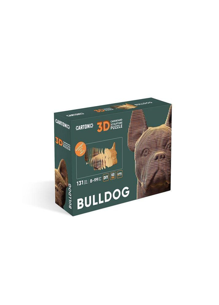 Картонний конструктор " 3D Puzzle BULLDOG" Cartonic (313103179)