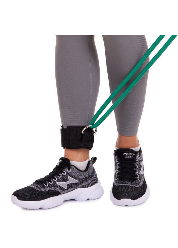 Еспандер Resistance Band багатофункціональний 5 джгутів (5 есп, креп.на двері, 2 рукоятки, 1 лямка) (ET-510) Zelart (354703840)