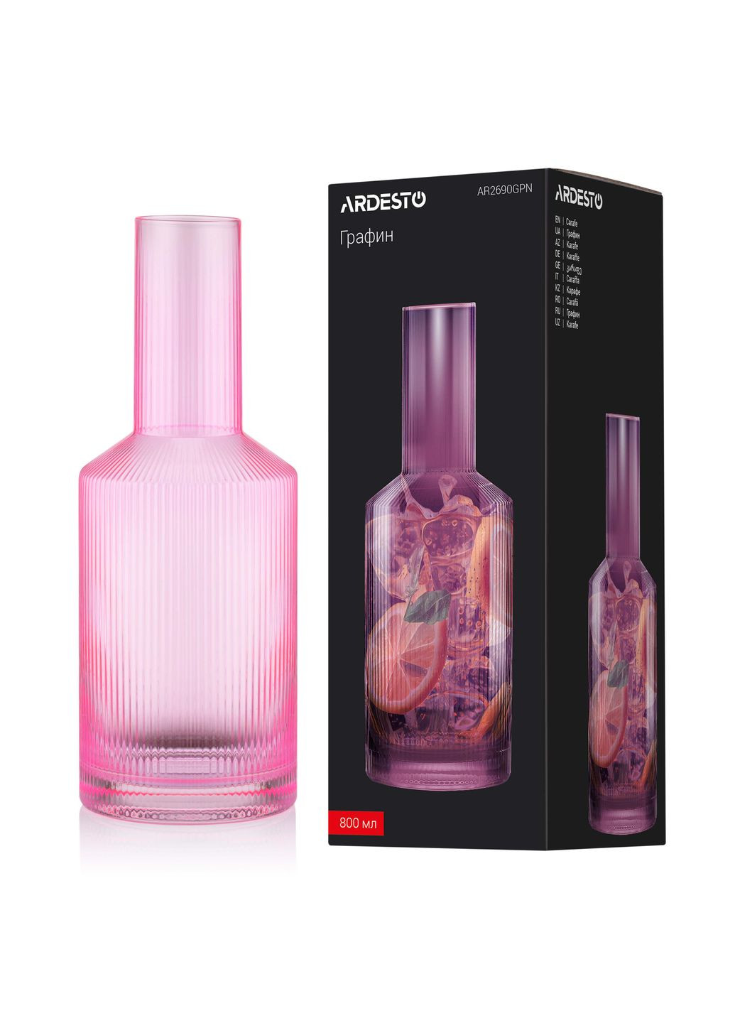 Графін 800 мл AR2690GPN Ardesto (306515181)