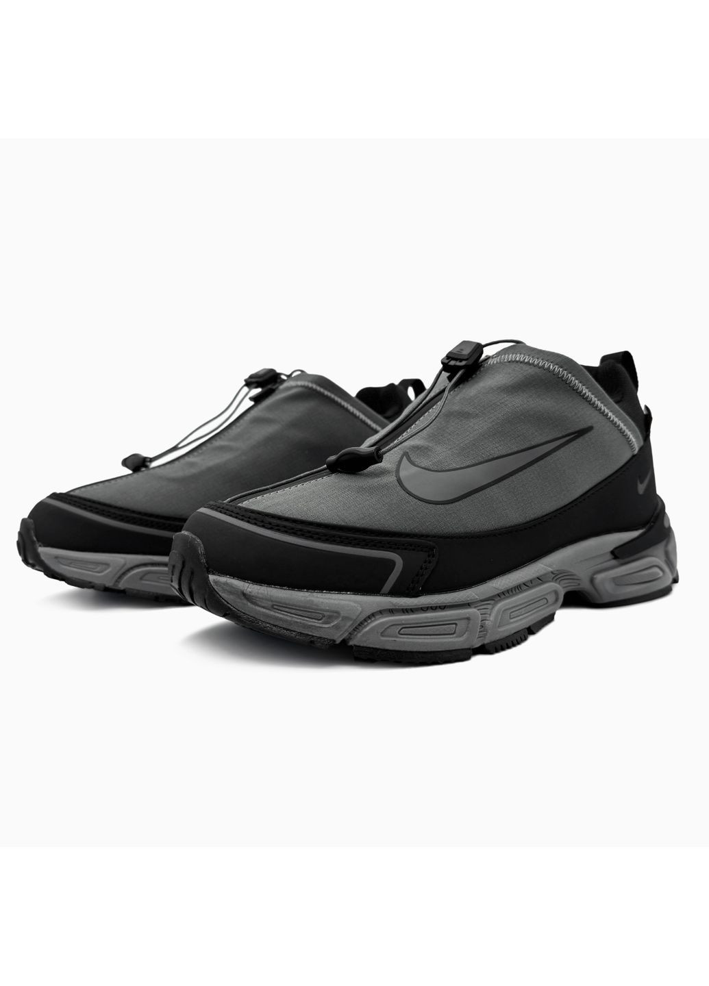 КРОССОВКИ ЖЕНСКИЕ NIKE ZOOM PULSE GREY / BLACK CORDURA НАЙК ЗУМ ПУЛЬС No Brand серые демисезоны (369389453)
