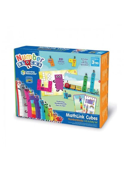 Обучающий игровой набор серии Numberblocks Учимся считать Mathlink® Cubes Learning Resources (290705938)