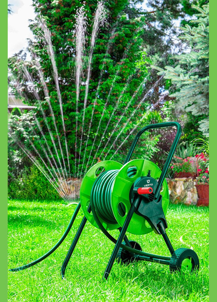 Садовый шланг Эконом (3/4", 50 м) для полива (22329) Verto (295043943)