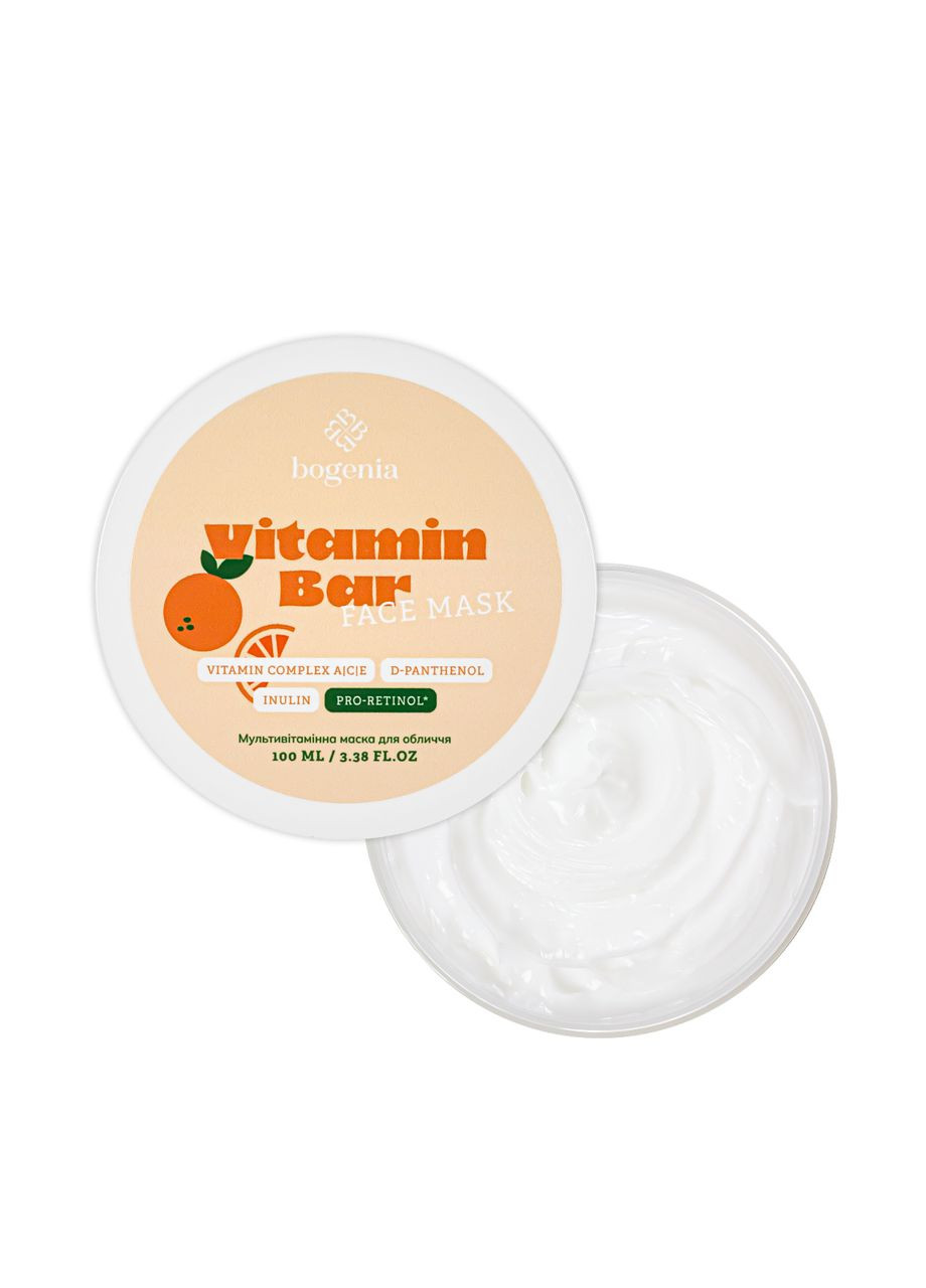 Маска для лица питательная мультивитаминная Vitamin Bar 100 мл (BG439(004)) Bogenia (355313076)