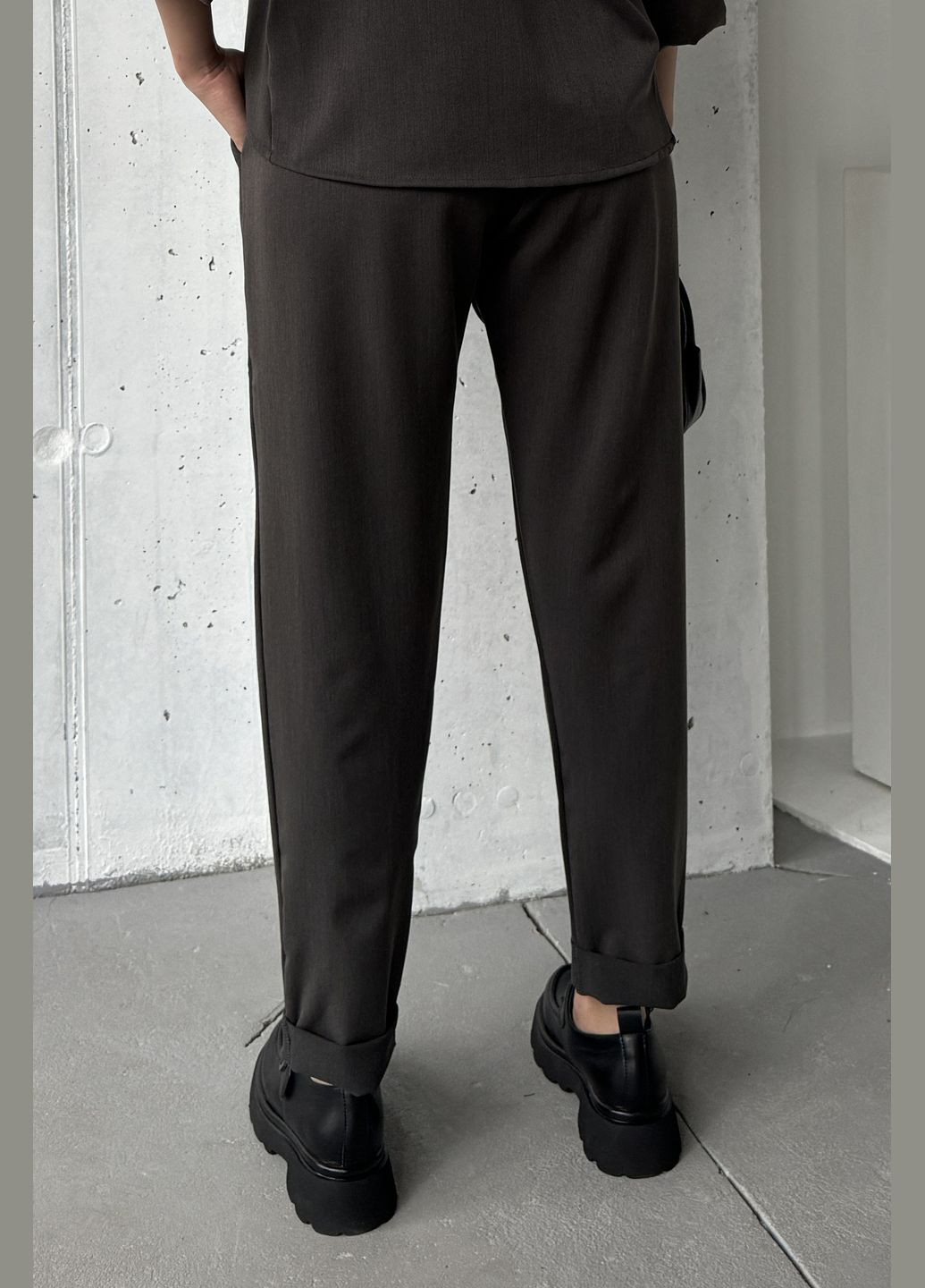 Классические стильные женские брюки из костюмной ткани INNOE Штани (255169298)