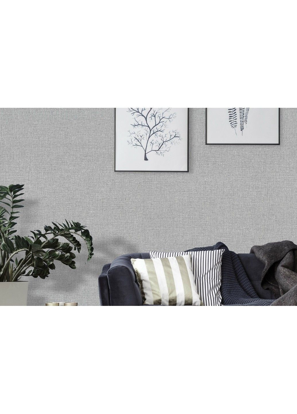 Флізелінові шпалери вініл гарячого тиснення LS Vinil Тігго ЕШТ 6-1536 сіро-чорний (1,06х10,05м) Vinil Wallpaper Factory (316476568)